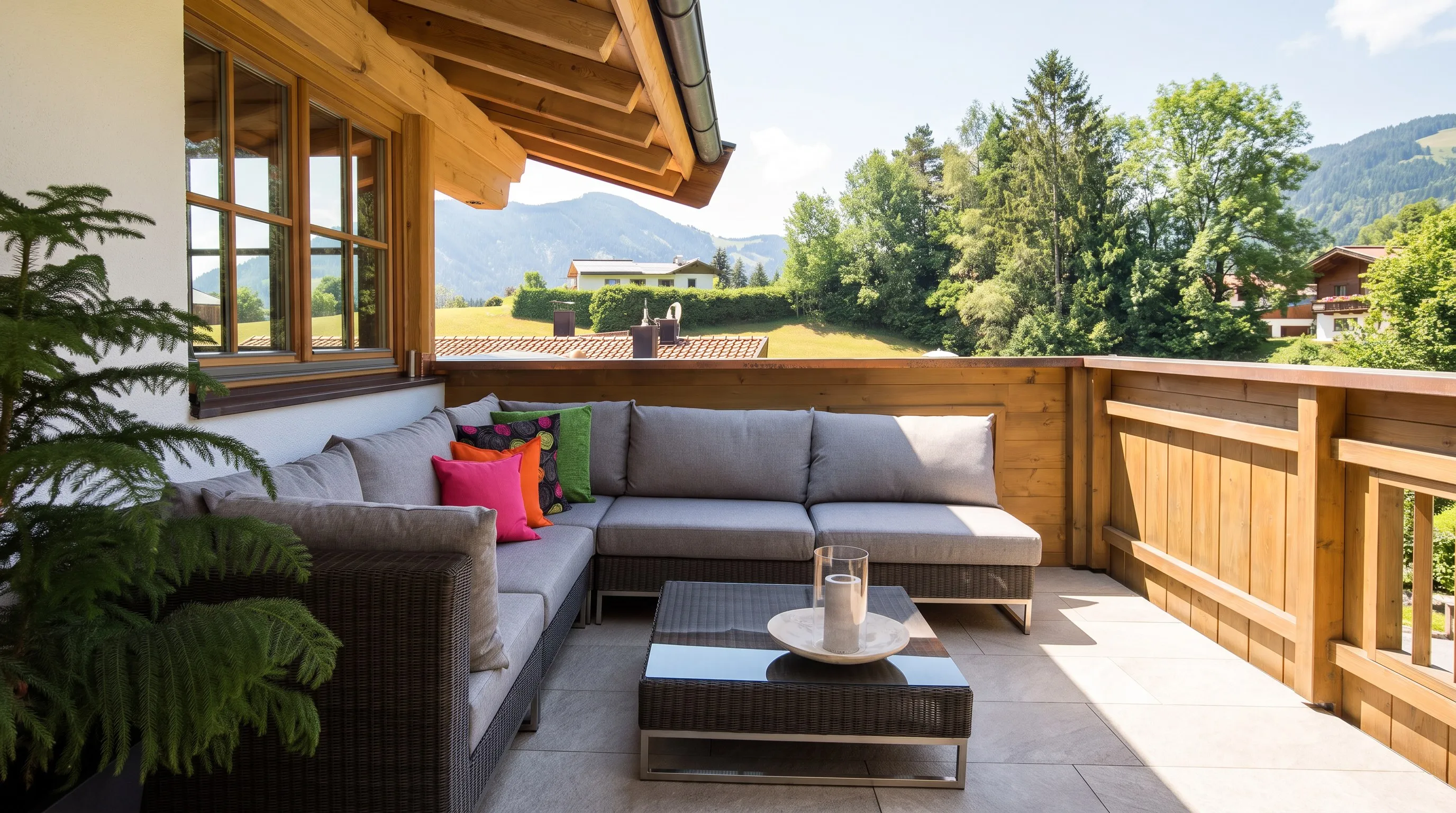 Terrasse & Außenbereich – Beispiel aus einem Almhofer-Projekt