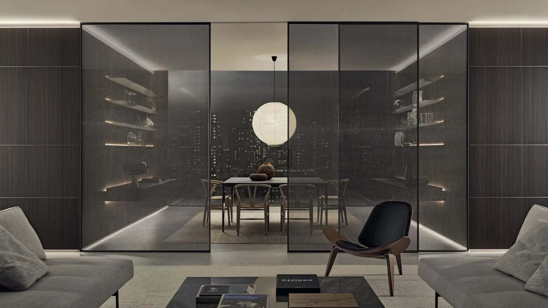 Glas, Aluminium und Licht – Beispiel
